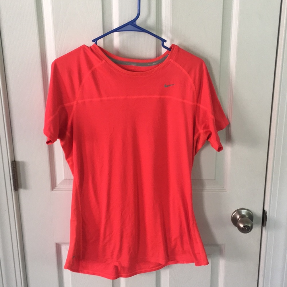 Neon Dri-Fit Nike Athletic Shirt